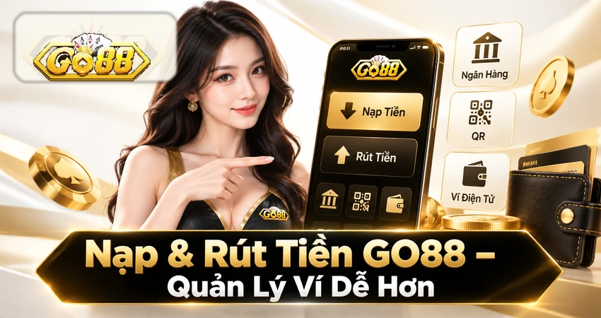 Nạp & Rút Tiền GO88 – Quản Lý Ví Dễ Hơn