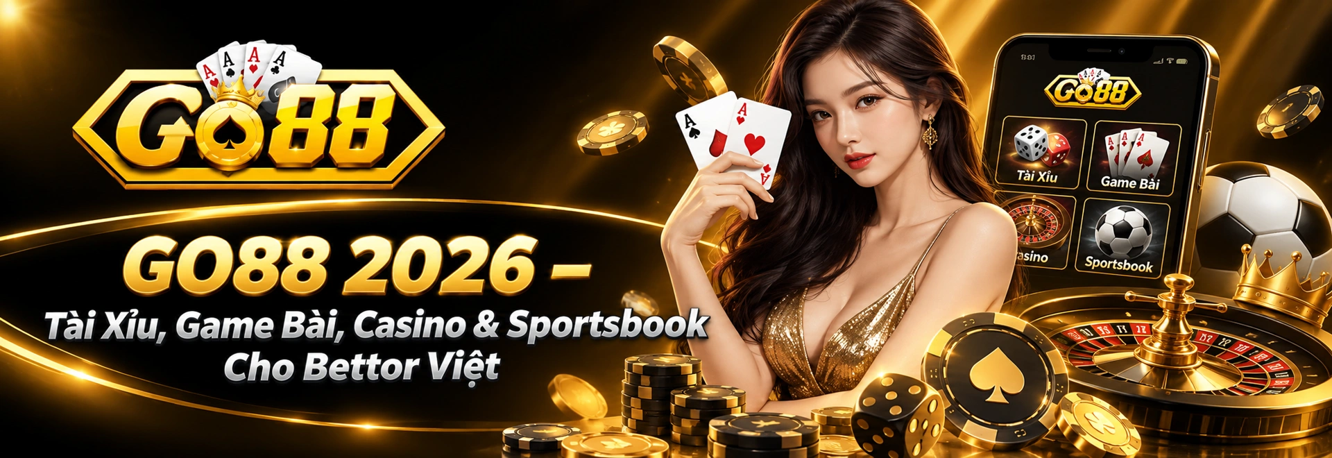 GO88 2026 – Tài Xỉu, Game Bài, Casino & Sportsbook Cho Bettor Việt