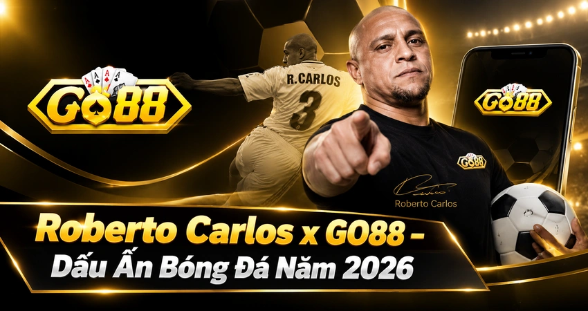 Roberto Carlos x GO88 – Dấu Ấn Bóng Đá Năm 2026