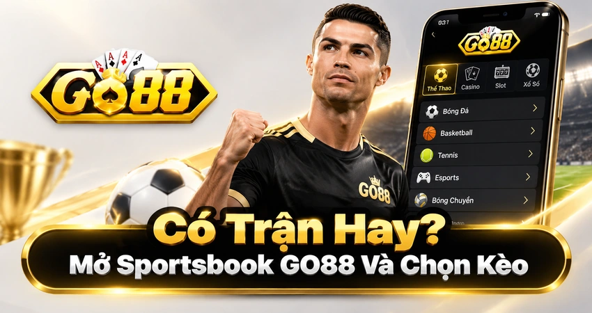 Có Trận Hay? Mở Sportsbook GO88 Và Chọn Kèo